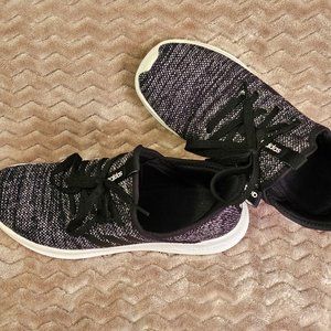 Black Adidas Cloudfoam Sneakers, Womens Size 9, Used - Good Condition